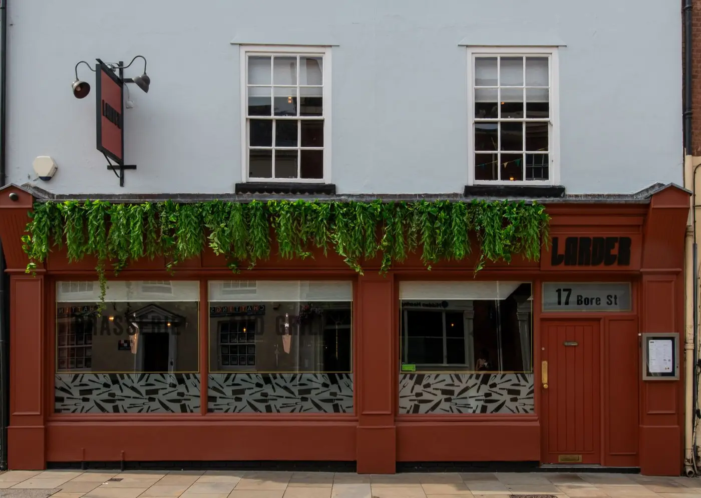 Exterior of Larder