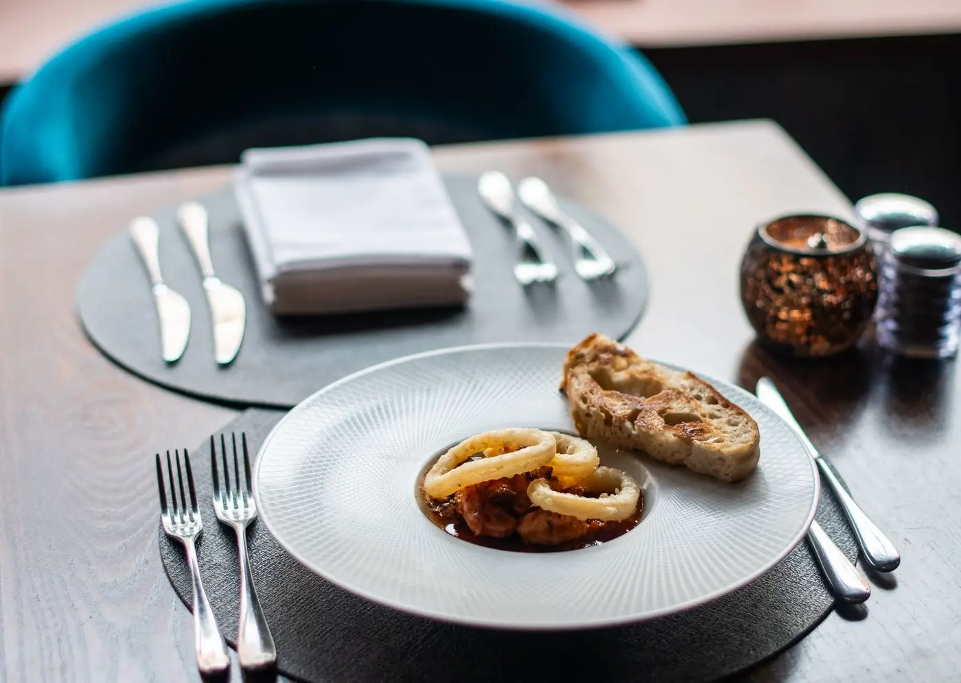 Larder food plated