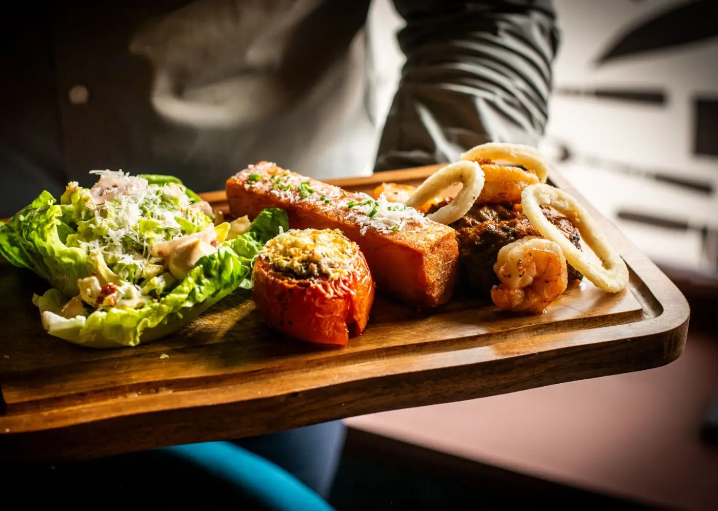 Chef Alex's surf and turf cut
